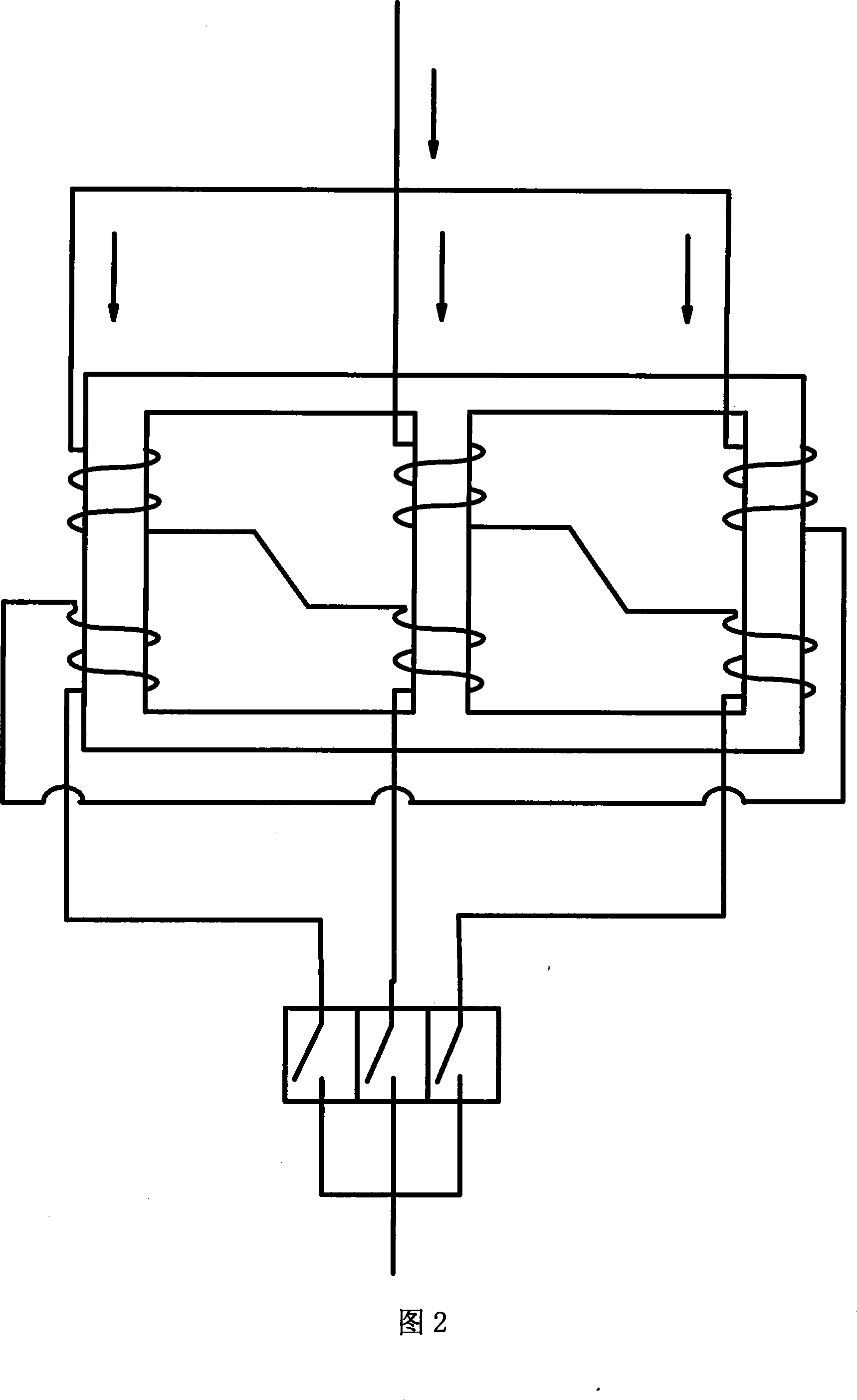 Parallel circuit breaker