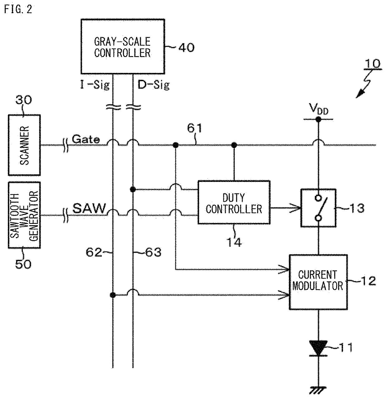 Display device, method of driving display device, and electronic apparatus