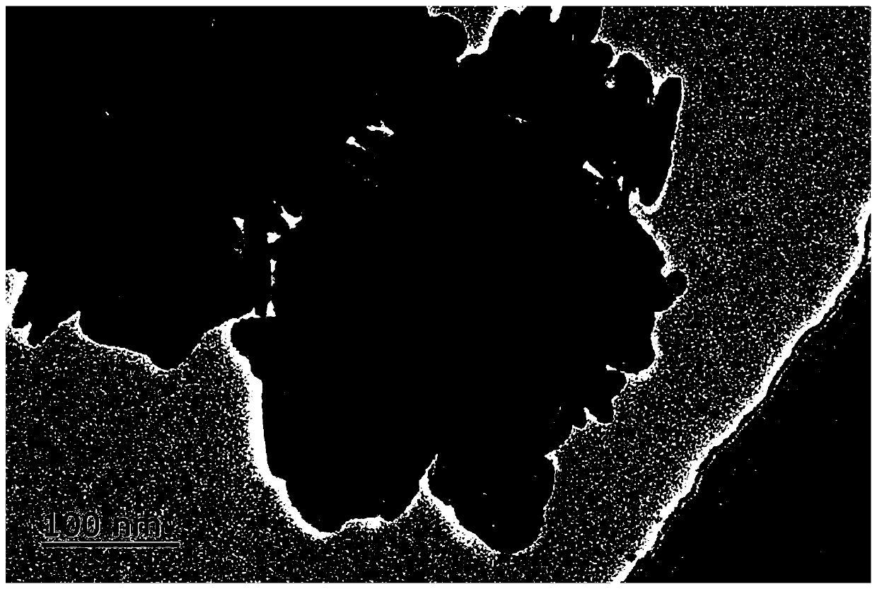 Preparation method and application of BiOI nanoflower with three-dimensional layered structure