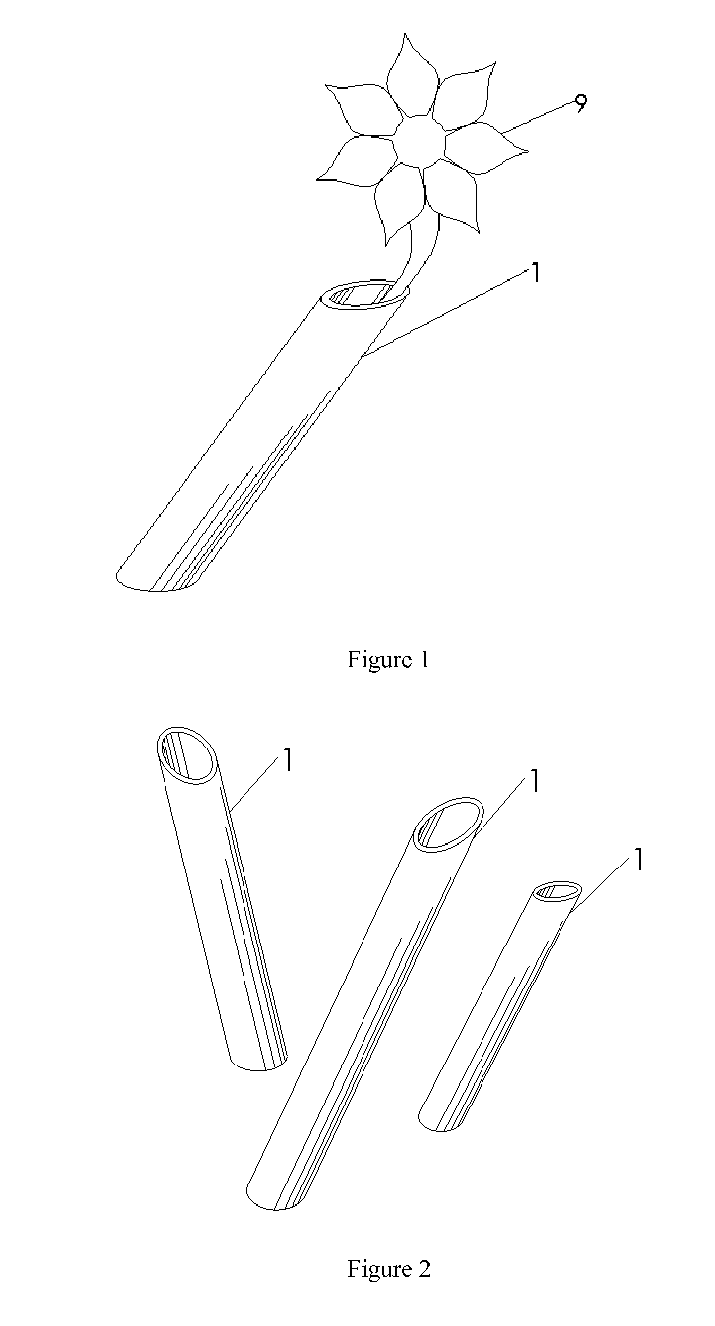 Inherently Unstable Vase Container with Attached Magnet