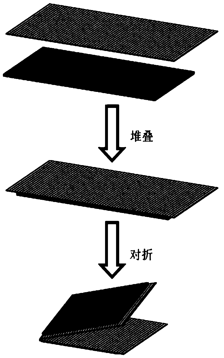 Working electrode based on film nested structure and electrochemical pressure sensor