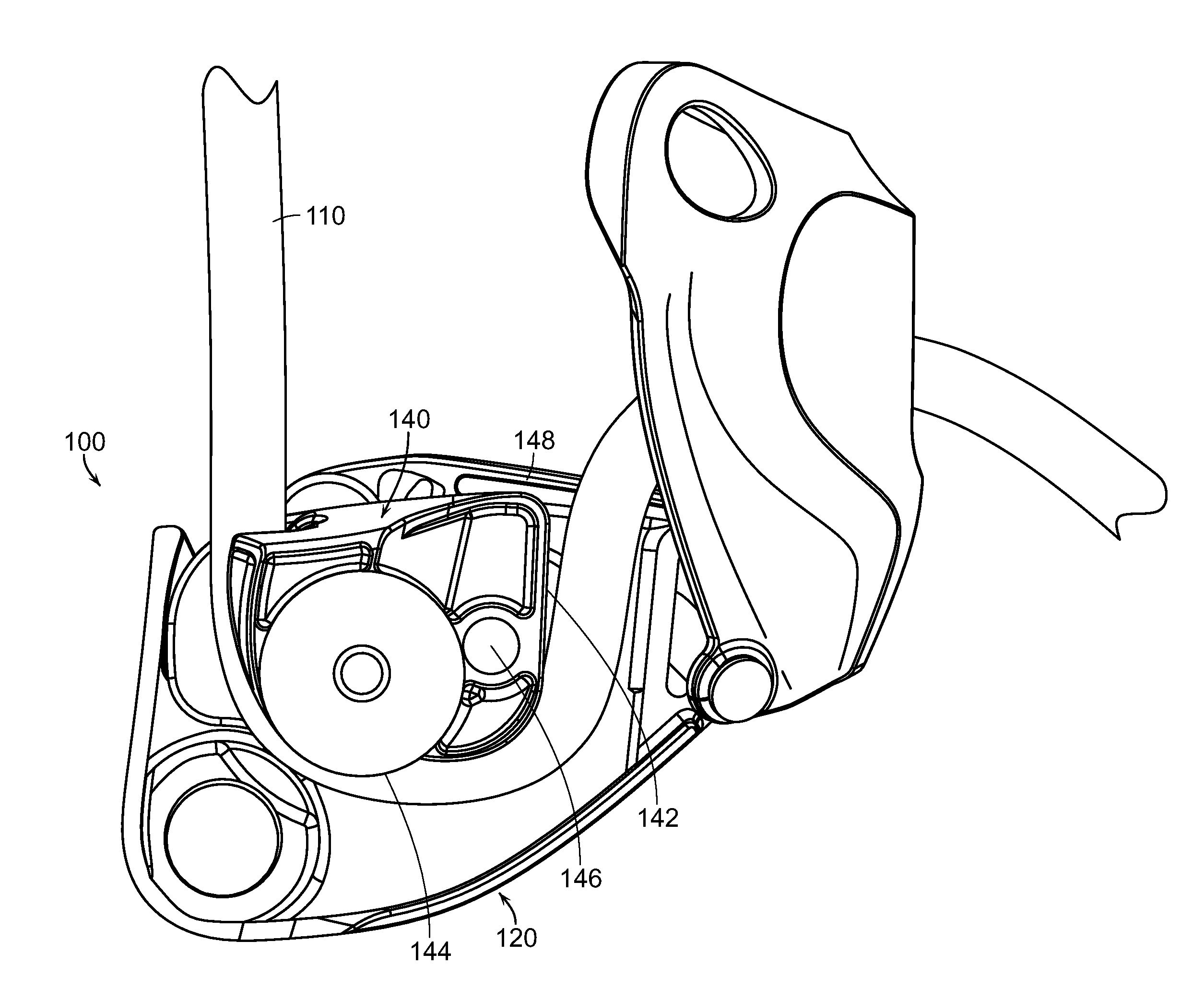 Systems for Assisted Braking Belay with a Cam-Clutch Mechanism