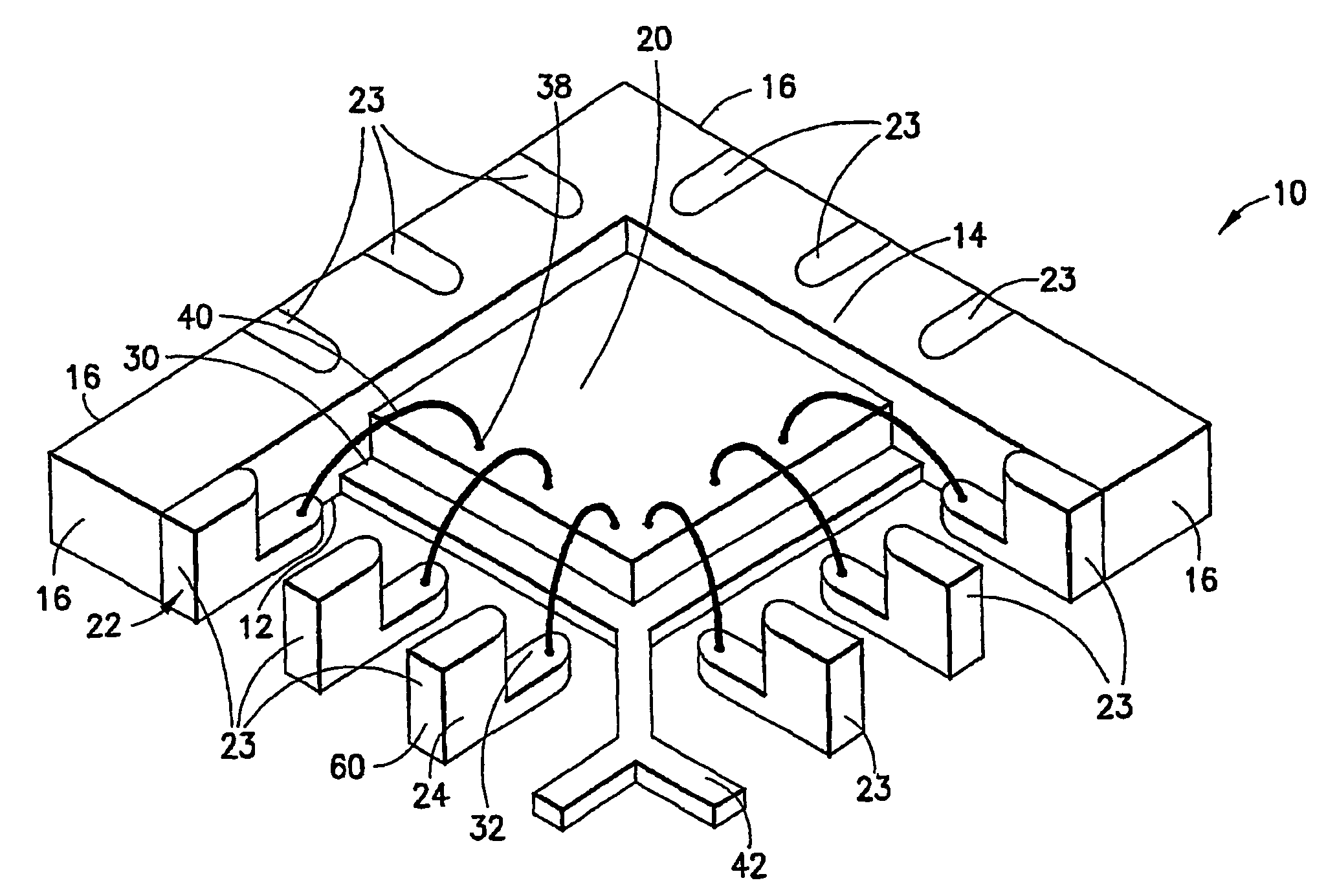 Reversible leadless package and methods of making and using same