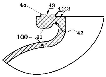 Low-temperature-resistant air spring upper seam allowance sealing structure, method and product