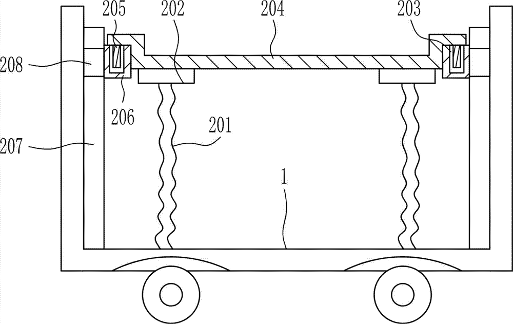 Transportation equipment for paper-making packing area