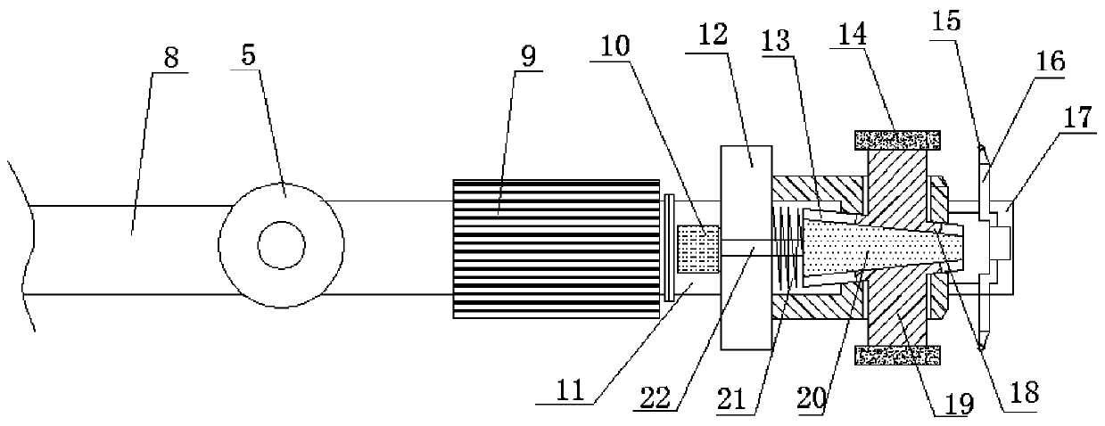 Intake pipe processing equipment for engine air intake system