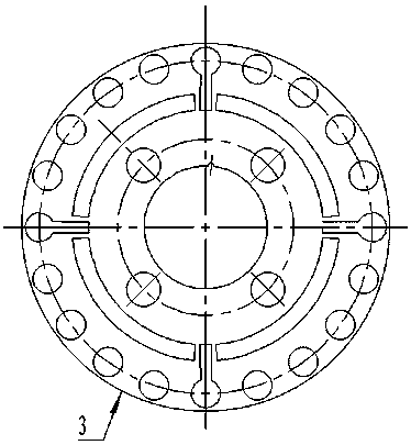 Built-in radial permanent magnet rotor structure