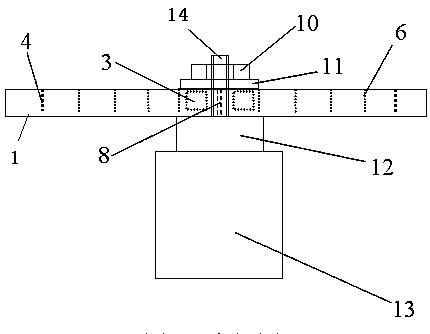 Rotating disk microfluidic concentration measurement device and method based on photometric detection