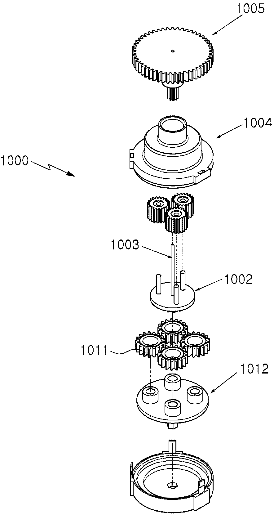 Actuator assembly for electronic parking brake