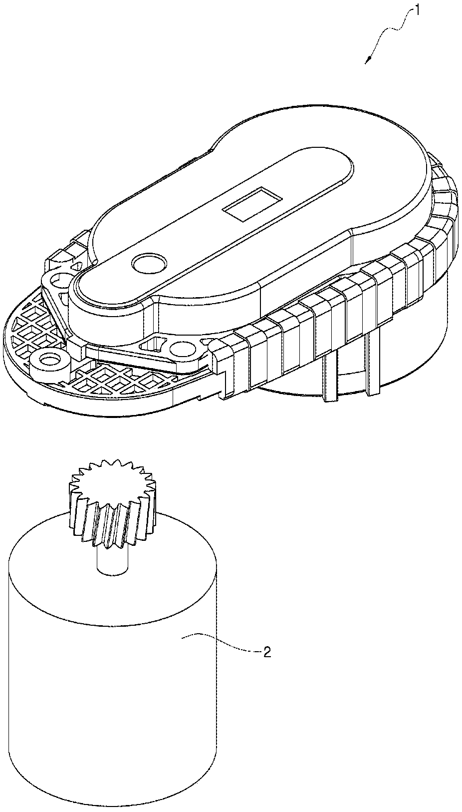 Actuator assembly for electronic parking brake