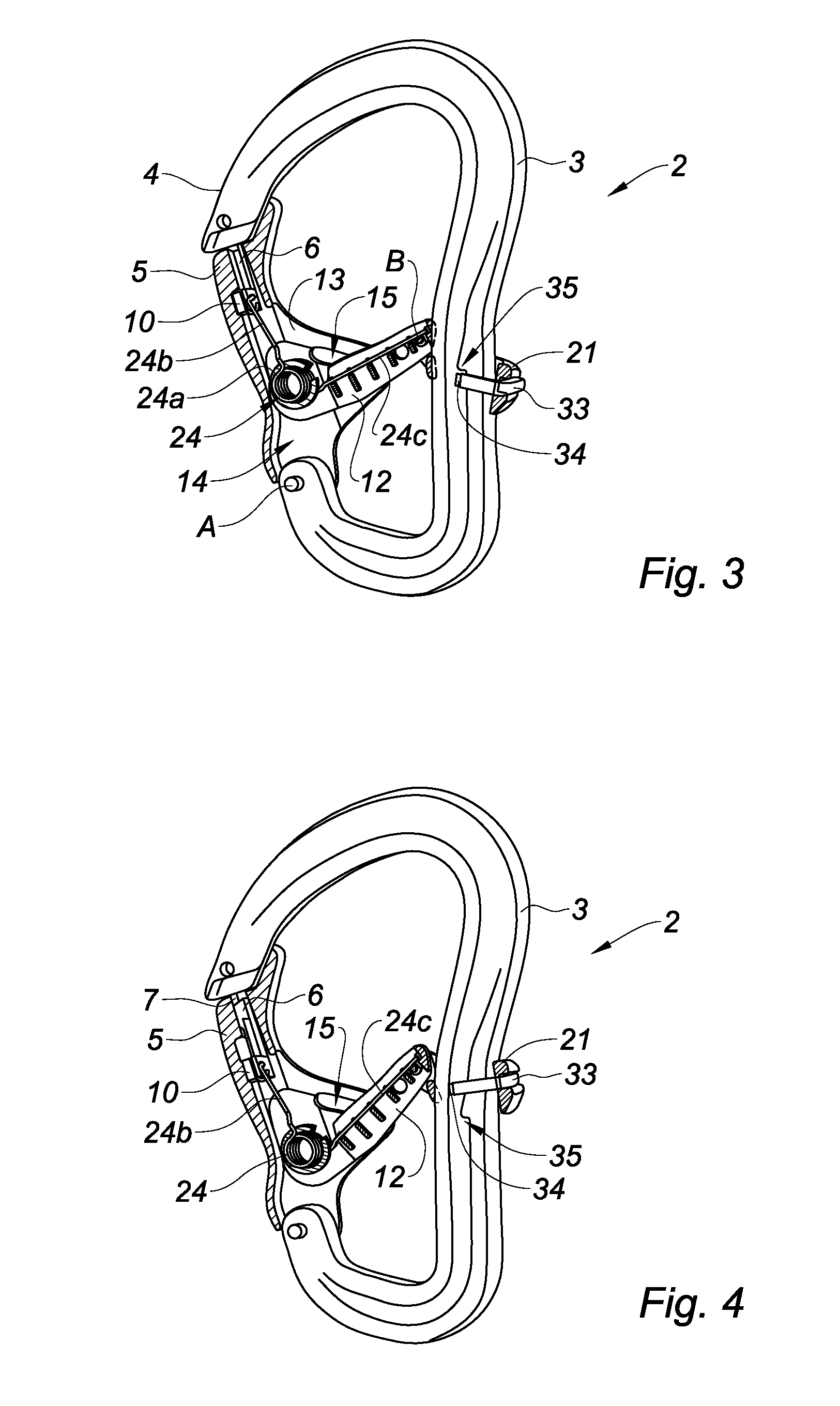 Safety carabiner