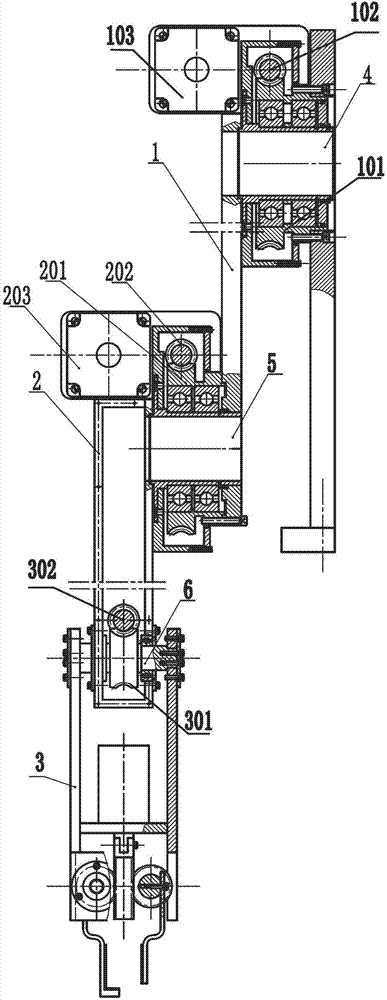 Screen printing plate conveying mechanical hand device of printing production line