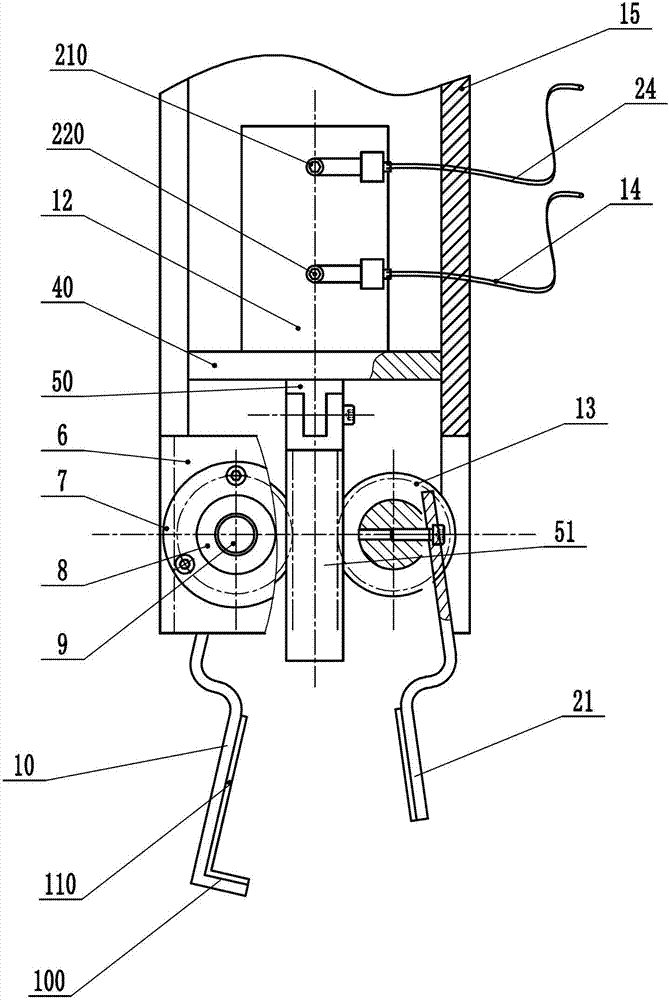 Screen printing plate conveying mechanical hand device of printing production line