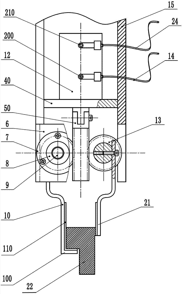 Screen printing plate conveying mechanical hand device of printing production line