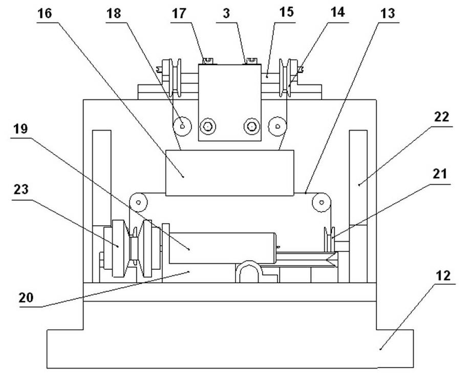 Miniaturized bifunctional line electrode grinding device