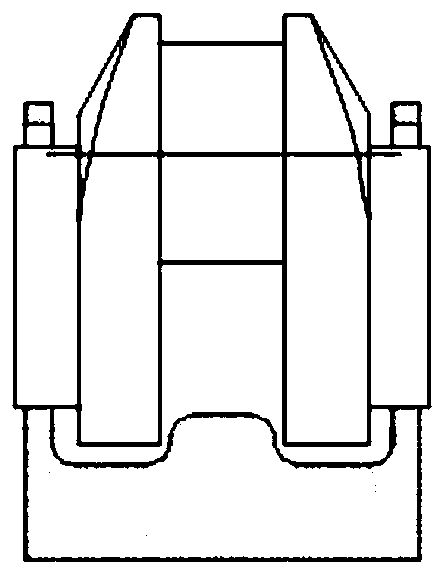 Method for correcting shape of complex crankshaft with large length-diameter ratio