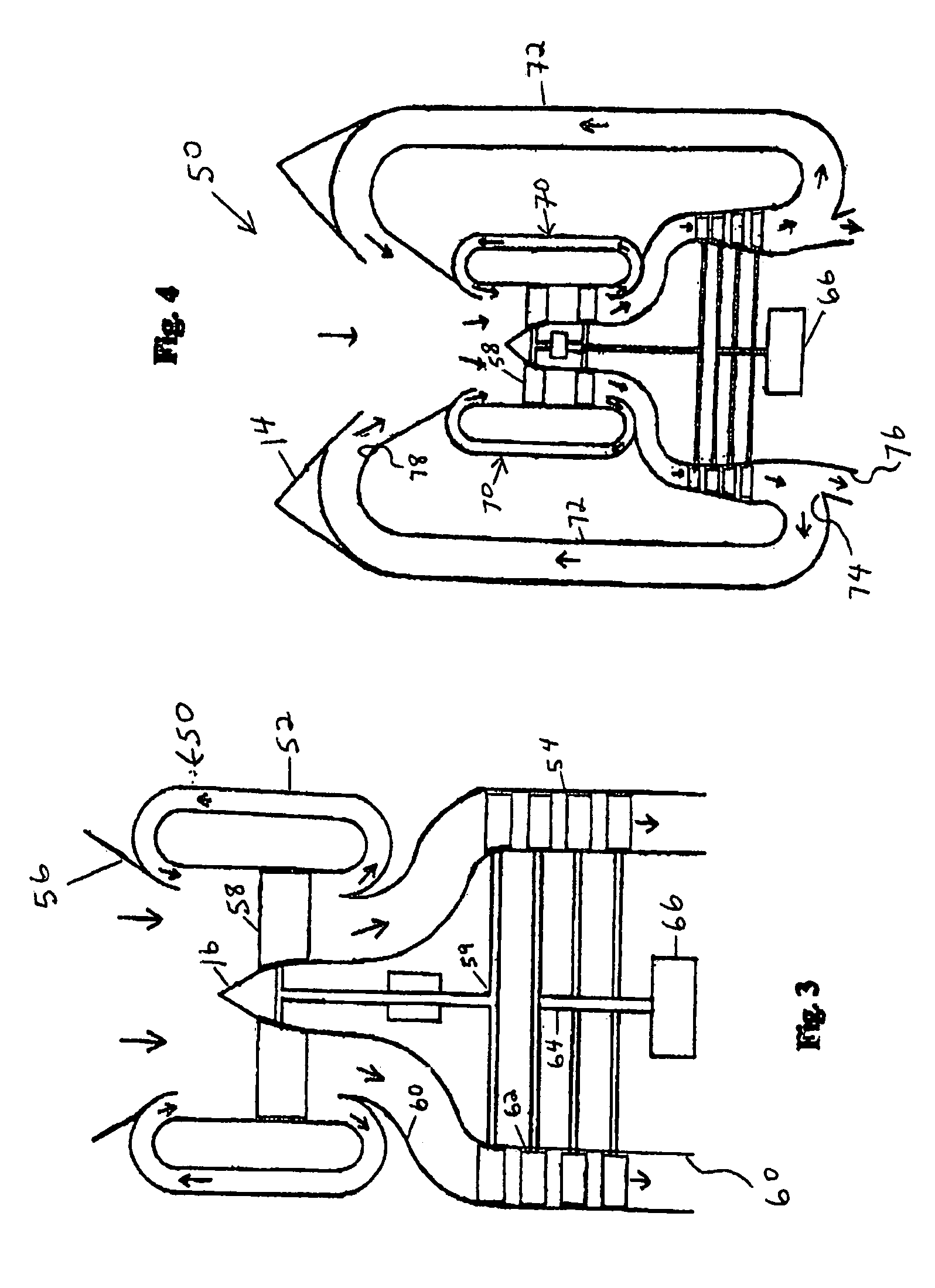 Air turbine with recycled air or gear mechanism to increase internal velocity for engine power