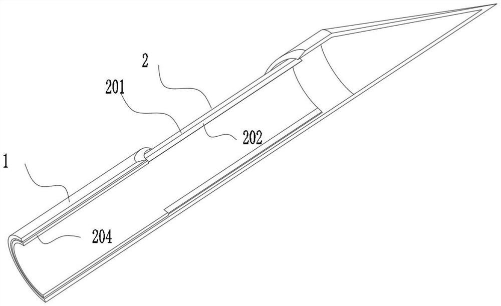 Tissue biopsy needle