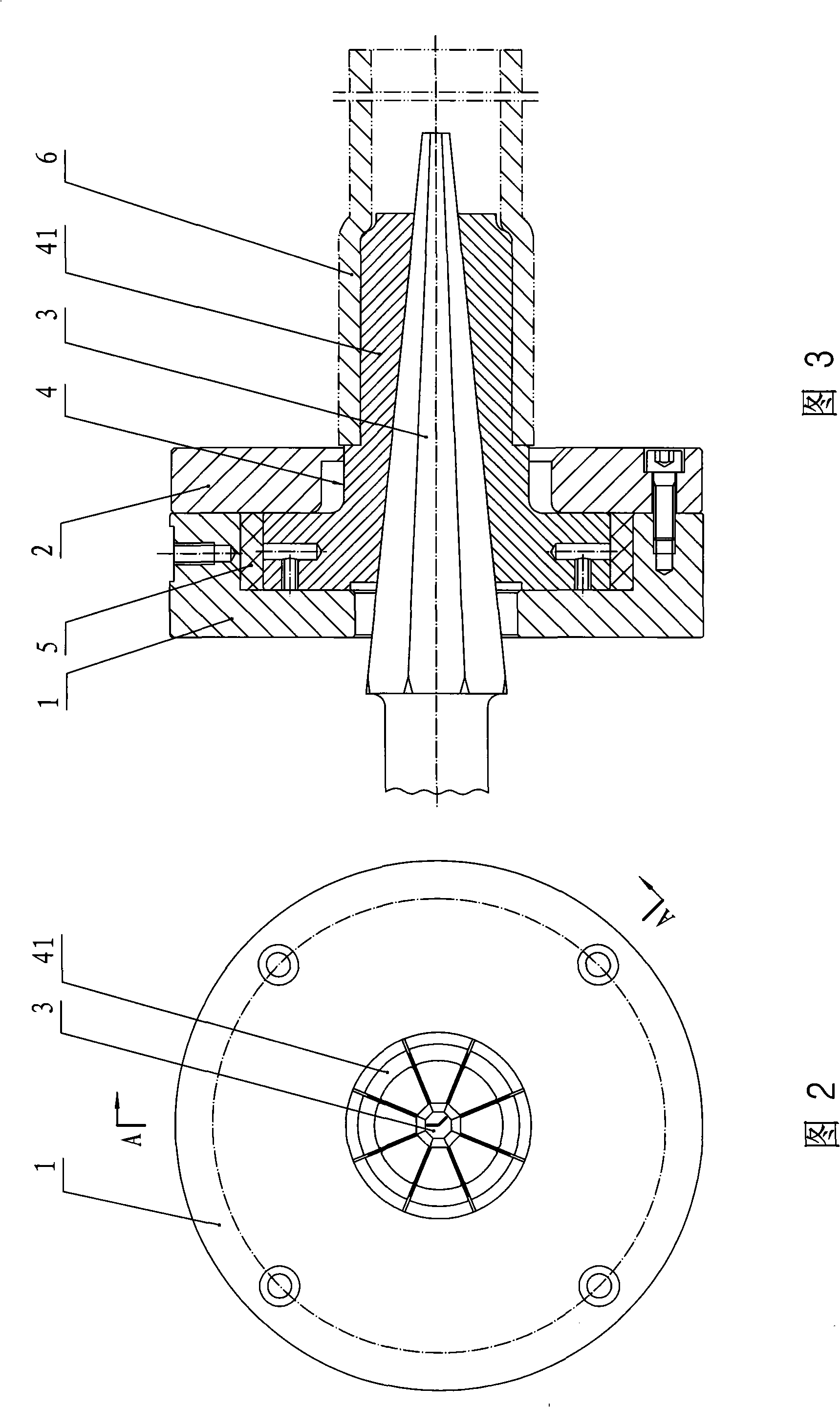 Pipe-expansion mold