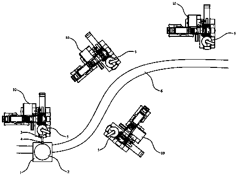 Stuffing supply system and method for stuffed food production device