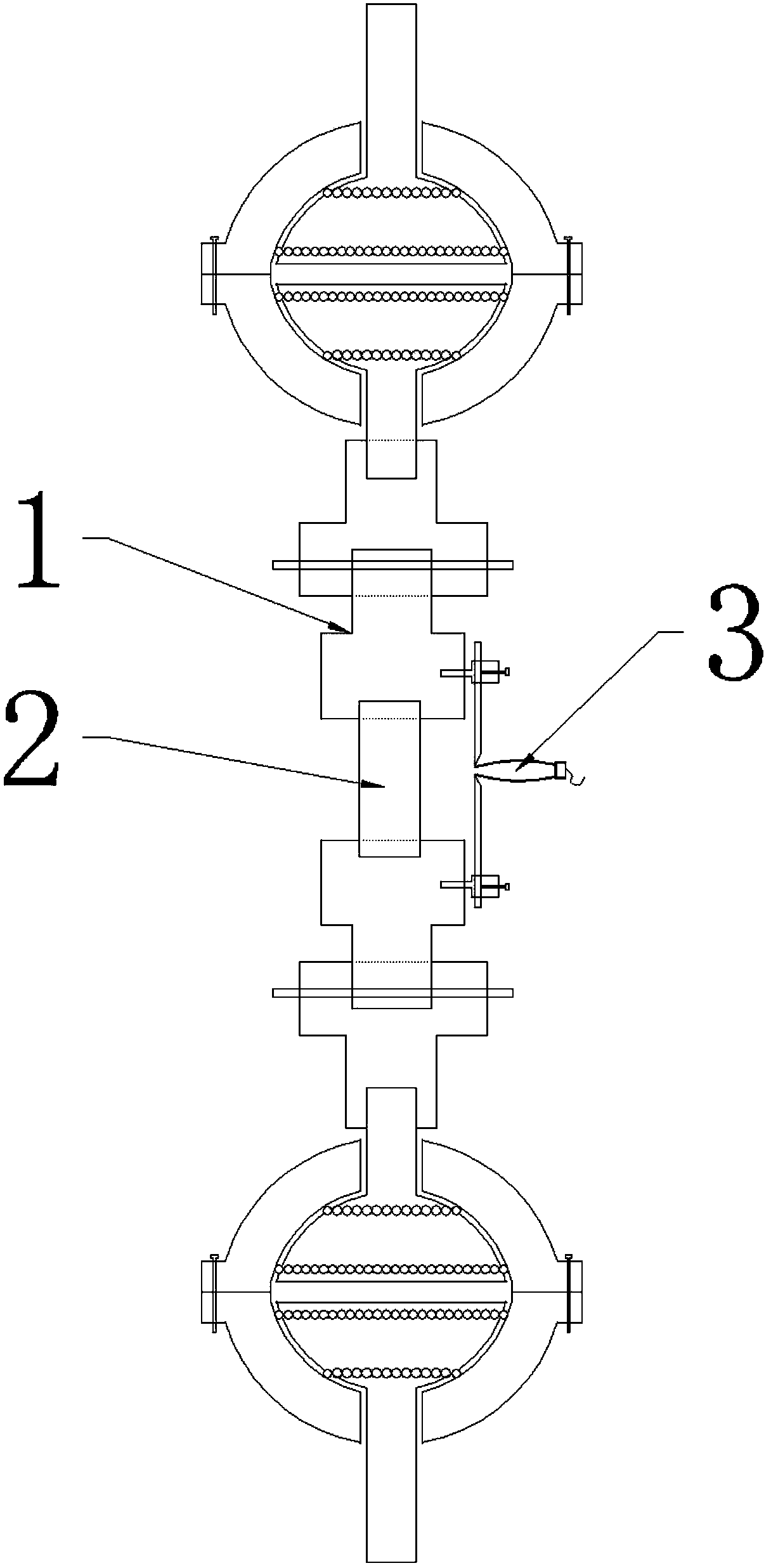 Direct tension test testing device for high-freedom degree fragile material and a testing method based on device