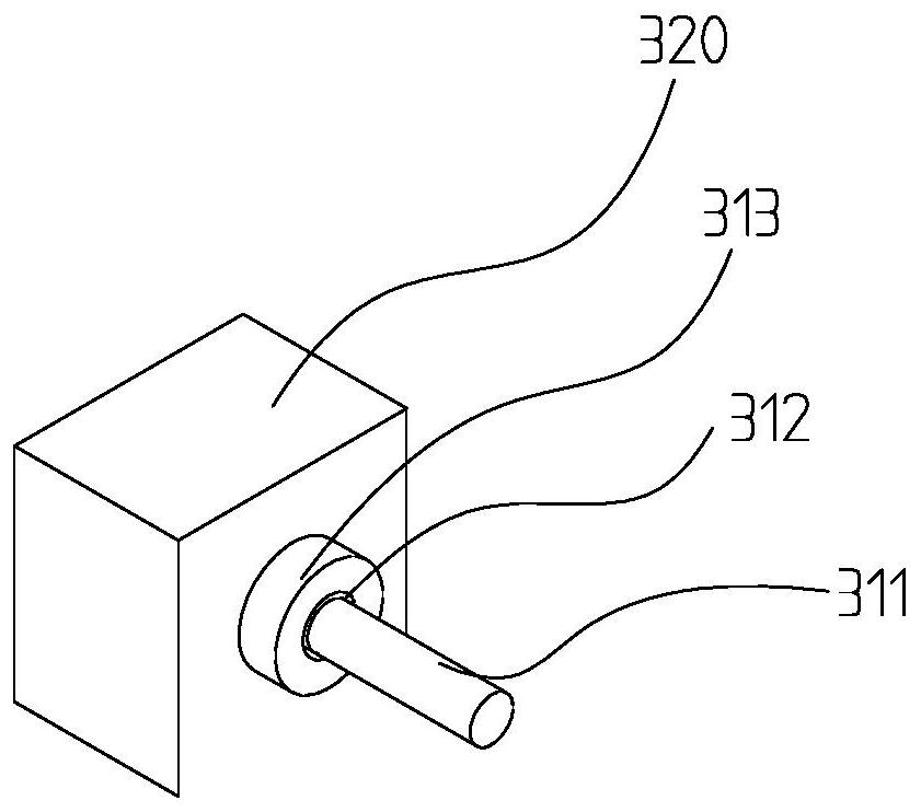 Rubber part production device for high-speed rail framework sealing ring