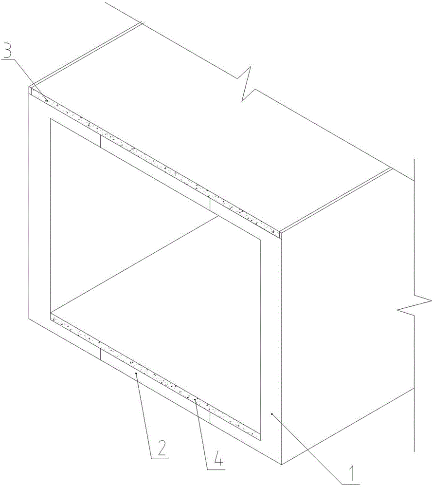 Prefabricated type reinforced concrete underground comprehensive pipe gallery and production mold thereof