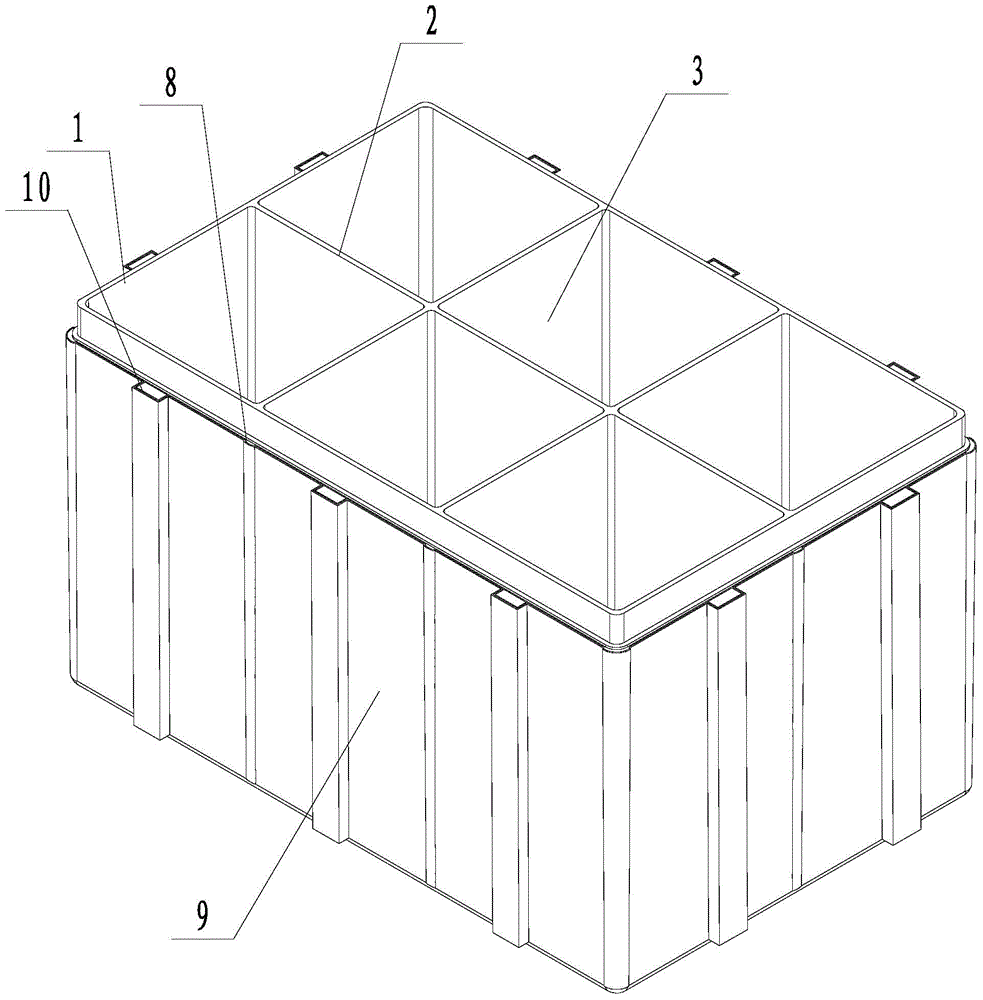 Electric-car storage-battery anti-shock crashproof structure