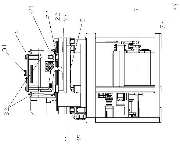 Continuous image-text splicing method for ink-jet printer