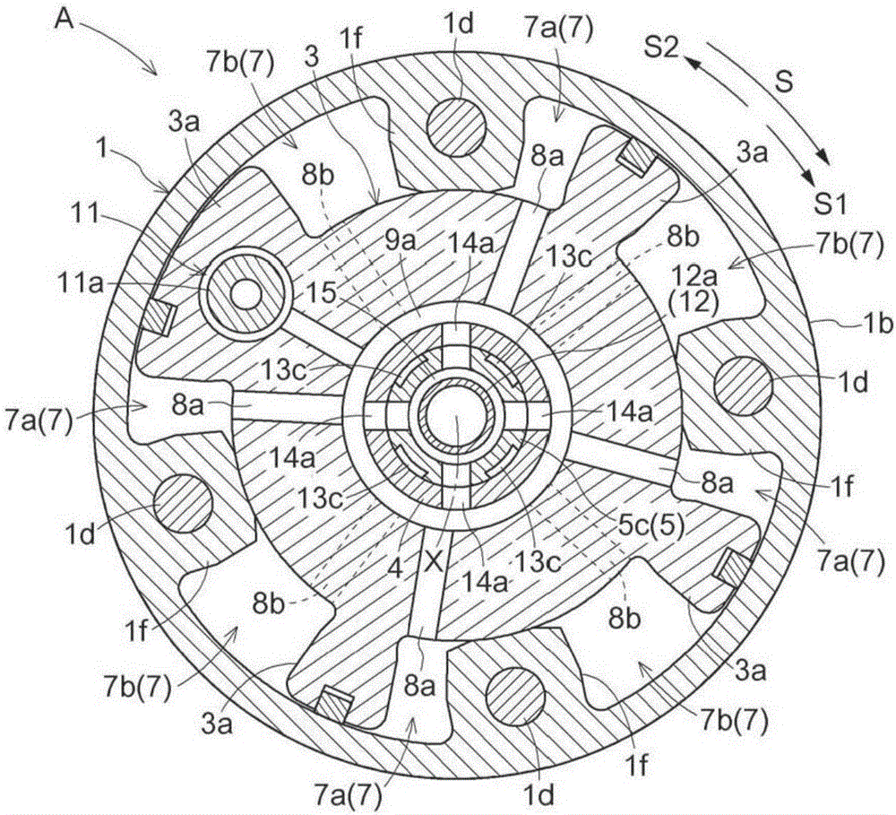 Valve timing control device