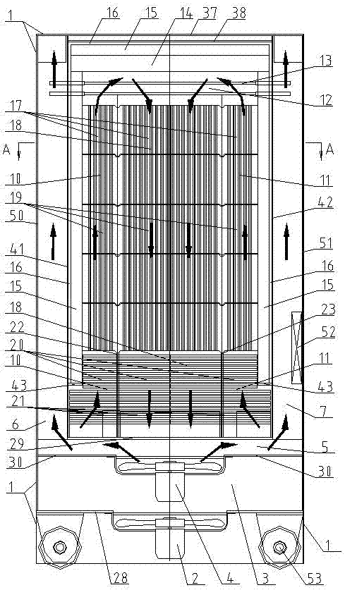 Device capable of achieving heating, disinfection and PM2.5 reduction through off-peak electricity energy storage