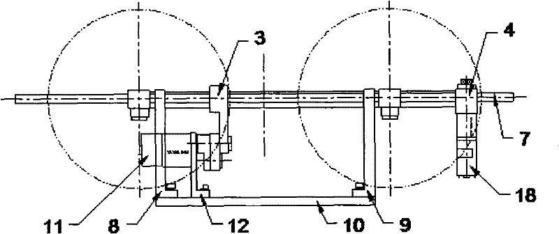 Double eyelid eye part movement mechanism of bionic robot