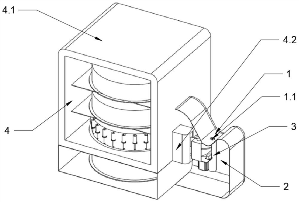 Automatic injecting machine