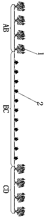 Arid and sandy area natural pasture restoration method