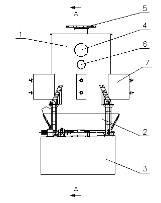 Gasification method of organic wastes and special gasification furnace