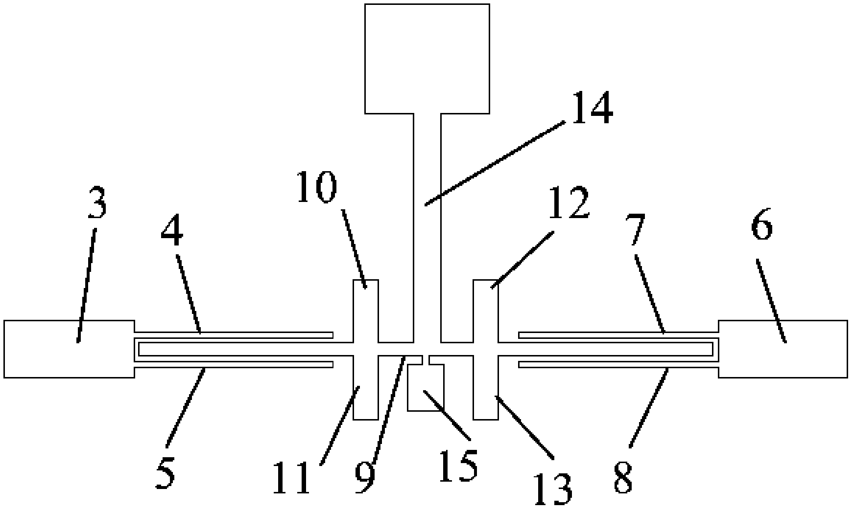 Ultra-wide-band filter with high selectivity and ultrahigh attenuation band restrain effect