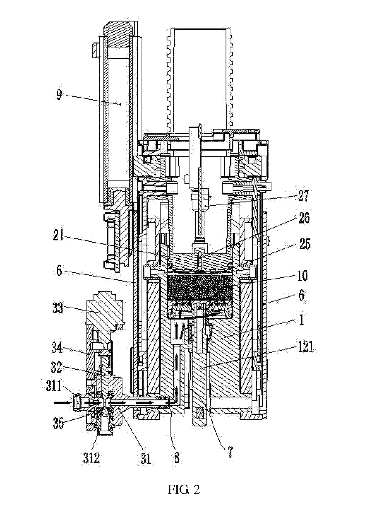 Coffee brewing device