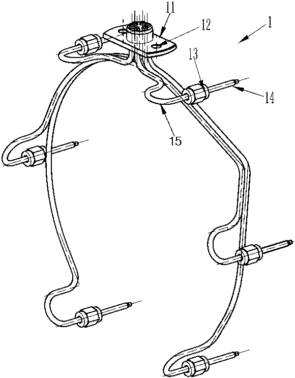 Test tool for multi-plunger type pipeline assembly