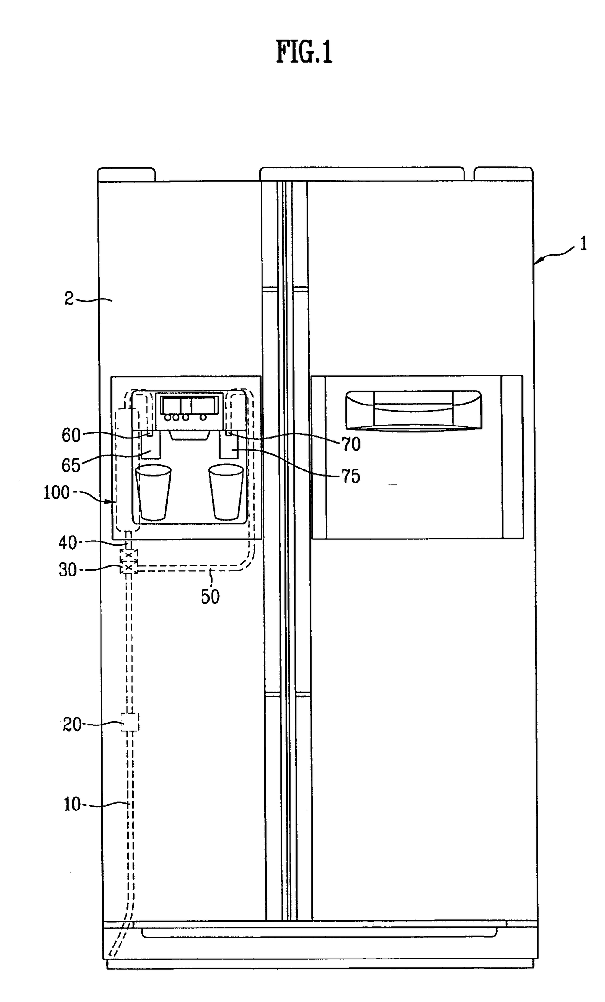 Water heating apparatus and refrigerator having the same