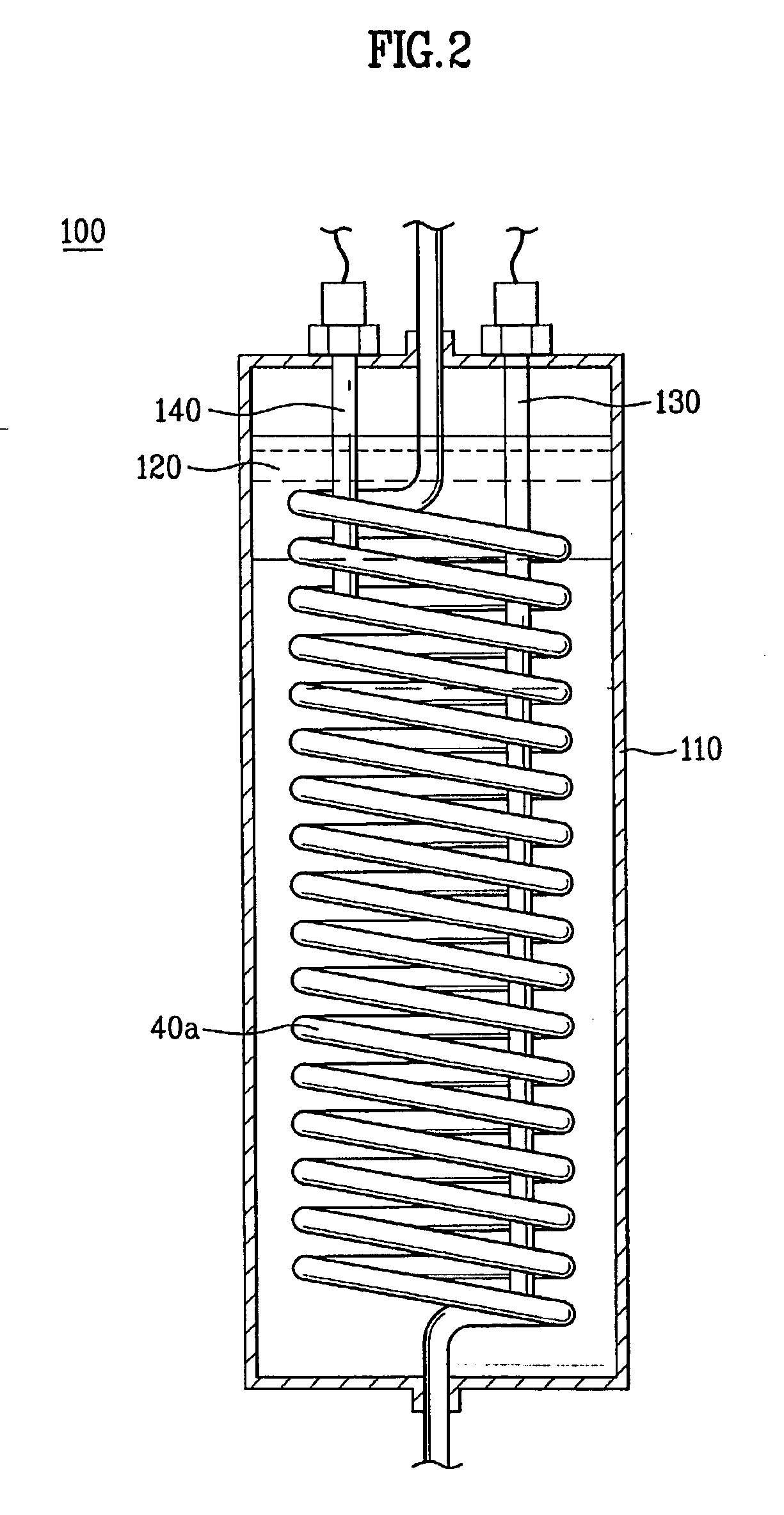 Water heating apparatus and refrigerator having the same