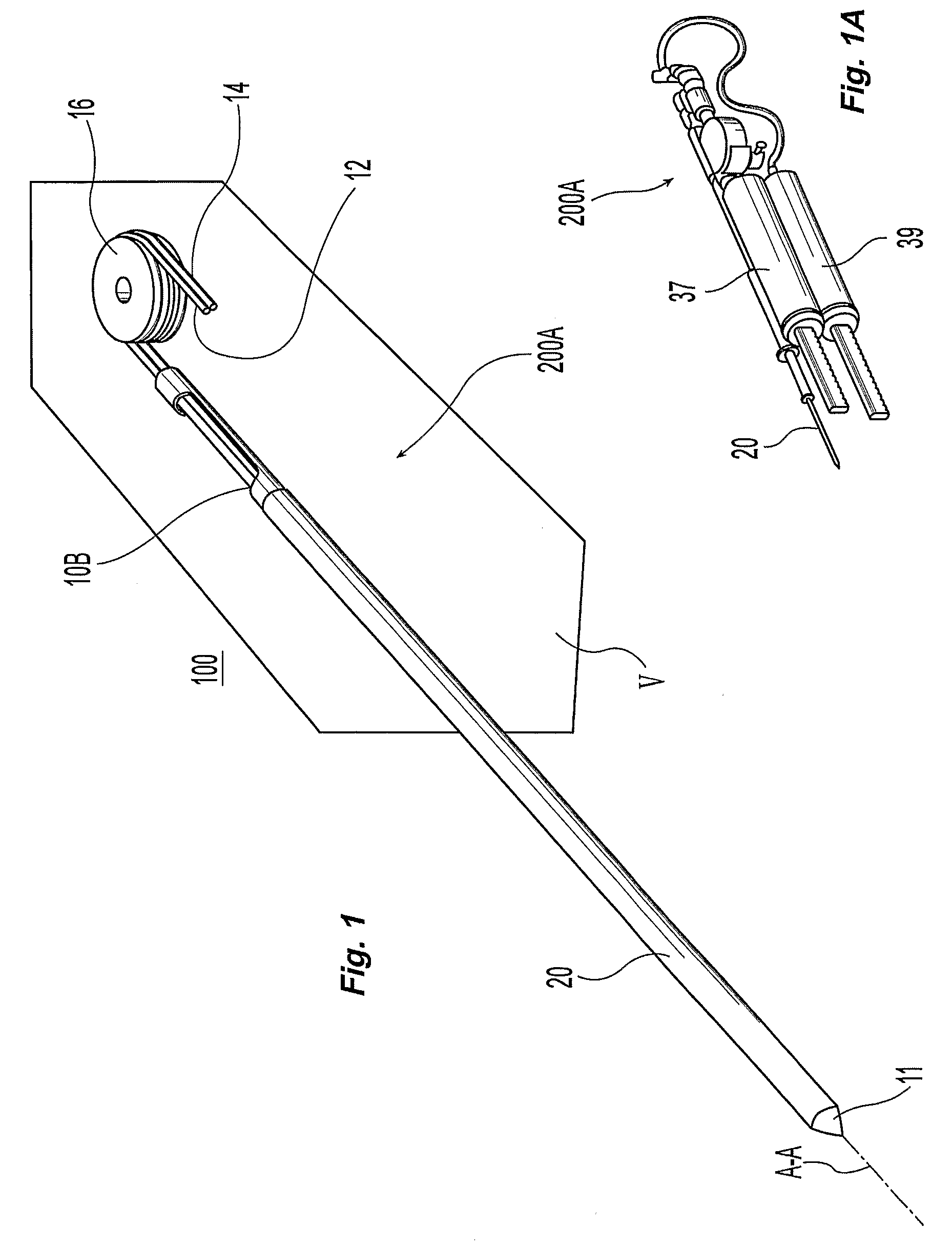 Single-insertion, multiple sample biopsy device with integrated markers