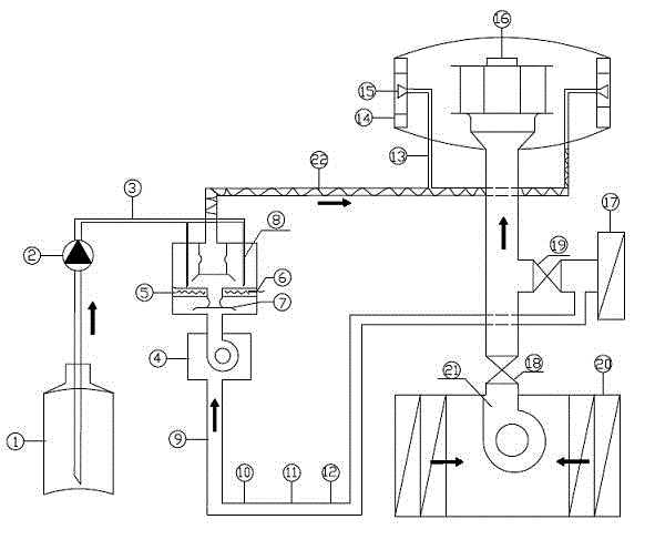 Hydrogen peroxide steam sterilizing device