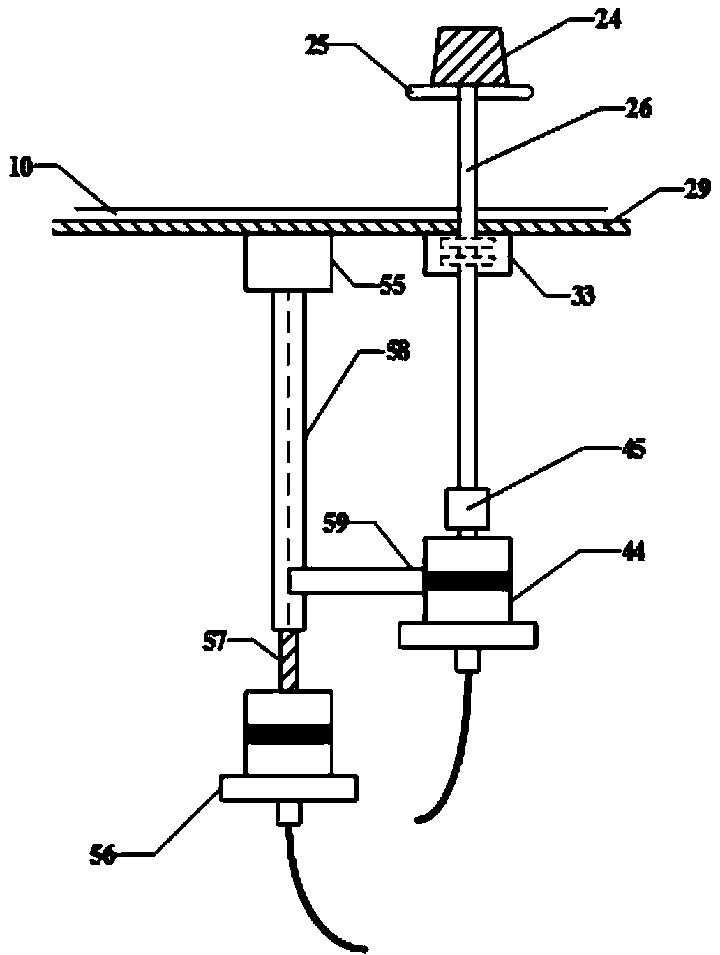 Experimental system and method for simulating charge accumulation on surface of gas solid in different kinds of gas at different temperatures