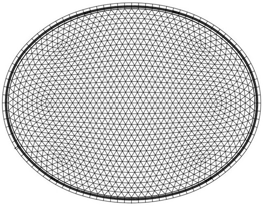 Construction method of double-curved-surface dome metal roof