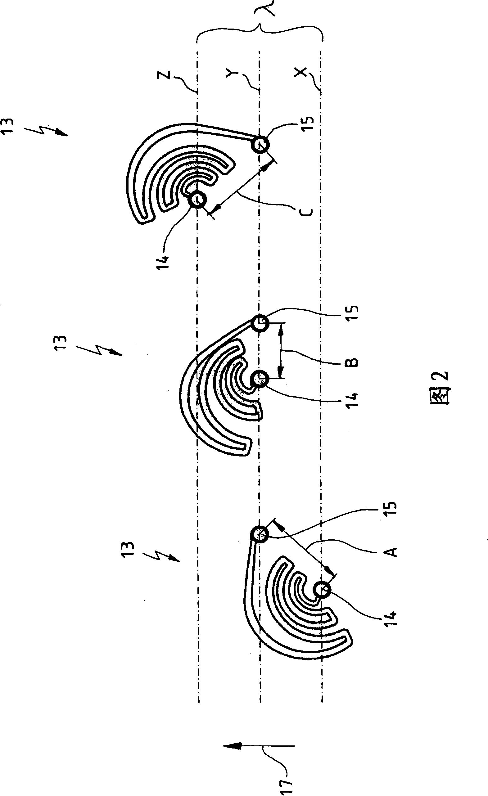 Slidable-type portable device, such as mobile radiotelephone, portable computer