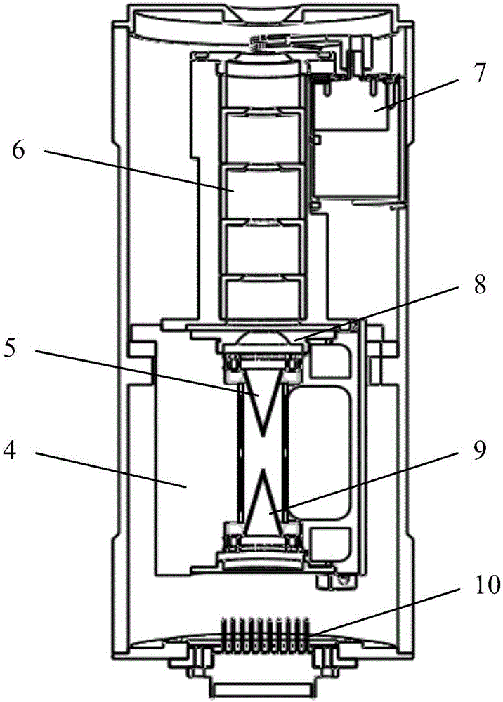 Absolute radiometer for solar irradiance calibration and radiometer internal thermal structure