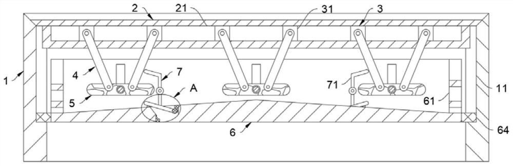 Anti-blocking rainwater strainer for municipal landscape