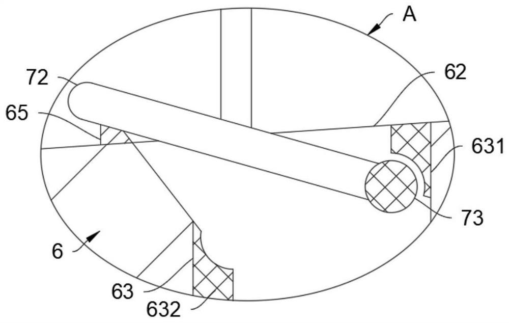 Anti-blocking rainwater strainer for municipal landscape