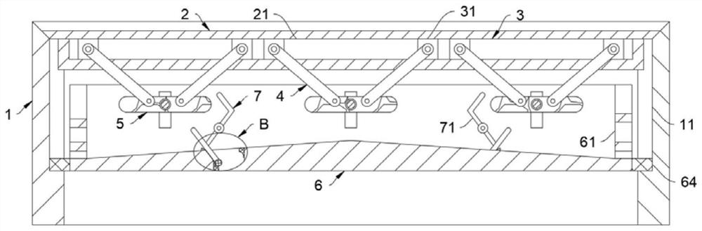 Anti-blocking rainwater strainer for municipal landscape