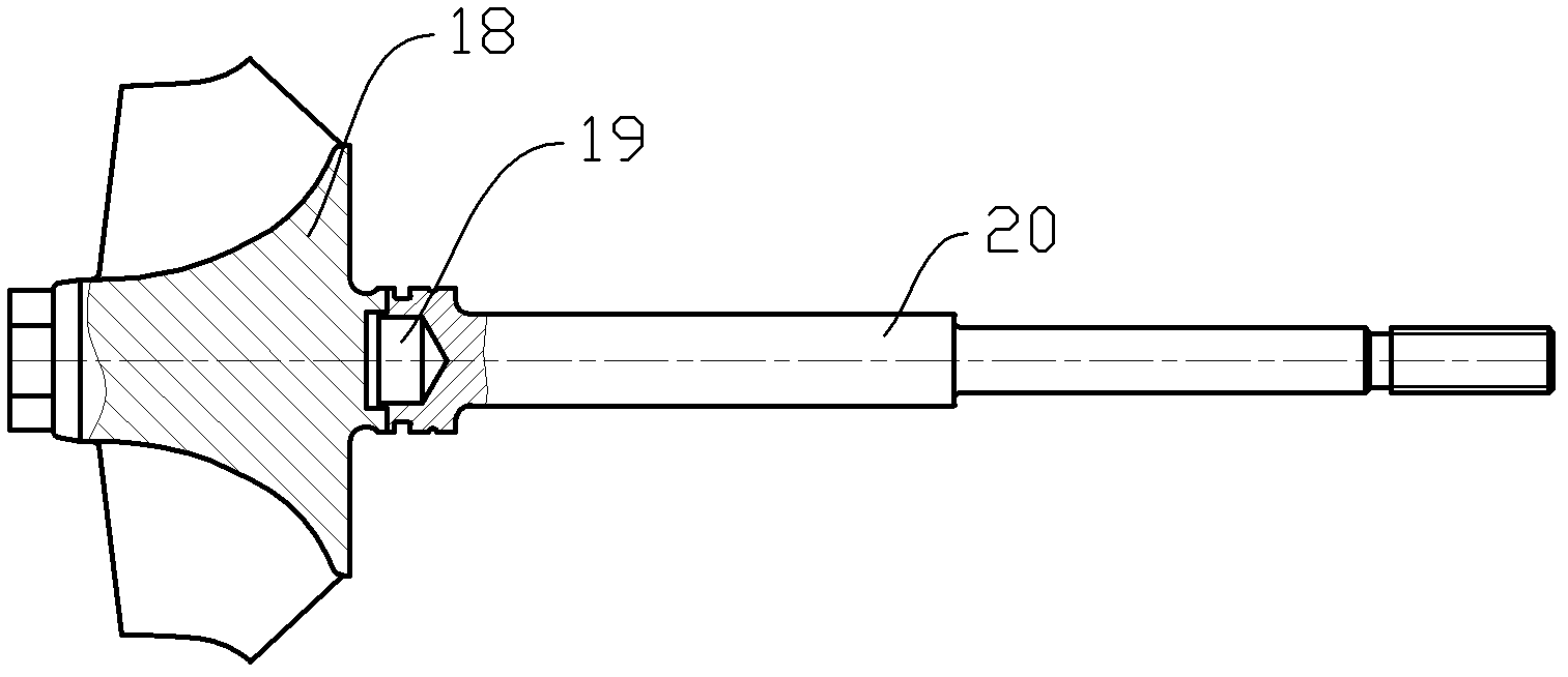 Gasoline engine turbocharger